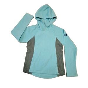 North Face - sweater Girls Xs/tp outdoor lightweight fleece pullover With Hoodie